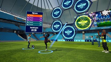 Los juegos FavoriteSpace permiten a los aficionados interactuar entre sí y con sus equipos. (Fuente de la imagen: Manchester City)