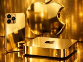 Productos « Apple » chapados en oro que anticipan las futuras subidas de precios en Apple.