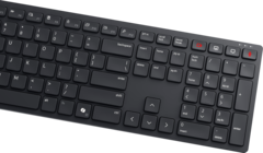 El nuevo teclado de colaboración con cable de Dell tiene teclas dedicadas para videoconferencias. (Imagen vía Dell)