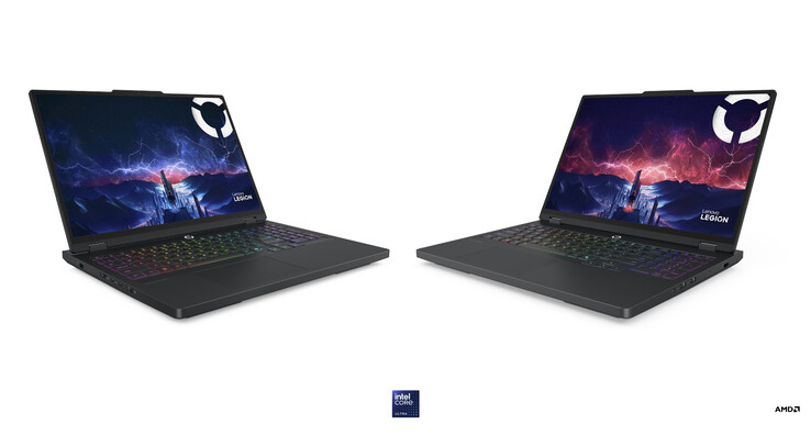 El Legion Pro 5i Gen 10 y el Legion Pro 5 Gen 10 de izquierda a derecha. (Fuente de la imagen: Lenovo)