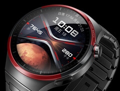 La serie Watch de Huawei tiende a ser sus smartwatches más caros, Watch 4 Pro edición Space Exploration en la imagen. (Fuente de la imagen: Huawei)