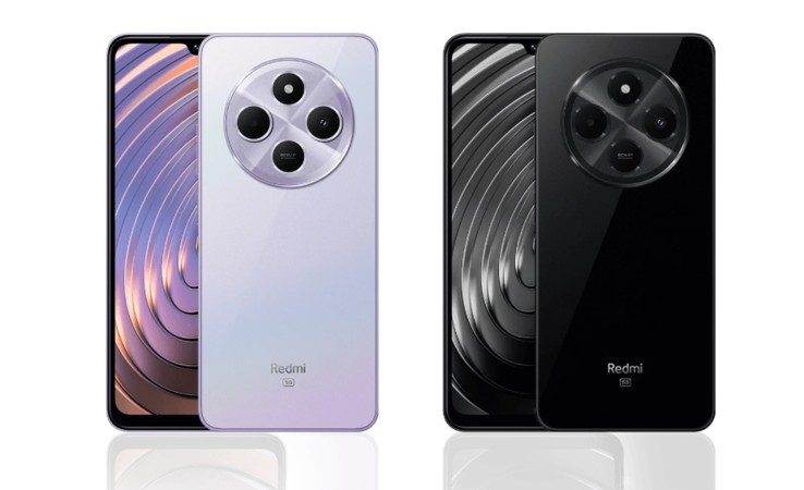 El teléfono está disponible en colores Starry Black y Sparkle Purple (Fuente de la imagen: Redmi)