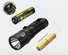 Opciones de batería para la M2TC Pro. (Imagen: Nitecore)