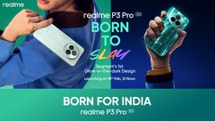 El Realme P3 Pro tiene un diseño que brilla en la oscuridad. (Fuente de la imagen: Realme)