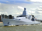 Una imagen del HNLMS Groningen, un OPV de la clase Holland