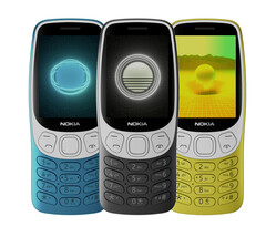 De momento, el Nokia 3210 2024 se ha presentado en tres colores. (Fuente de la imagen: WinFuture &amp;amp; @rquandt)