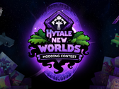 Un banner anunciando el concurso de modding de Nuevos Mundos de Hytale