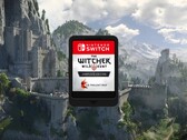 Se muestra el cartucho de The Witcher 3 Complete Edition para Switch.