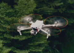 El Air 3S es uno de los dos drones de DJI que parece encontrarse en una fase avanzada de desarrollo. (Fuente de la imagen: @Quadro_News)