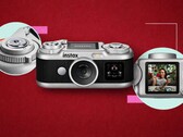 La cámara digital Fujifilm Instax Pal 2 cuenta con controles físicos y un diseño retro.