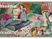 El televisor Hisense S7N CanvasTV sólo muestra obras de arte cuando detecta que hay alguien en la habitación. (Fuente de la imagen: Hisense)