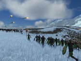 Una imagen en la que aparecen dos ejércitos diferentes en Total War: Rome Remastered.