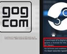 GOG tiene la respuesta más acorde a la nueva revelación de licencias de Valve. (Fuente de la imagen: Valve / GOG - editado)