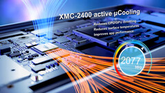 xMEMS XM-2400 es un chip µCooling de estado sólido (Fuente de la imagen: xMEMS)