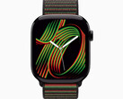 Apple reloj con esfera Unity Rhythm y correa Unity negra (Fuente de la imagen: Apple)