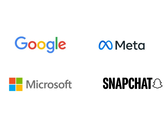 Google, Meta, Microsoft y Snapchat