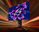 El ROG Swift OLED PG27AQDP no tiene un acabado de pantalla brillante. (Fuente de la imagen: ASUS)