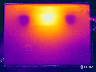 Prueba de tensión de temperaturas superficiales (abajo)