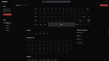 El configurador WebHMK dispone de un modo de demostración, y el software parece bastante intuitivo y fácil de usar. (Fuente de la imagen: WebHMK)