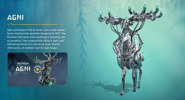 Las bestias mecánicas de Light of Motiram son similares a las de Horizon Zero Dawn. (Fuente de la imagen: Light of Motiram)