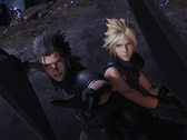 Una captura de pantalla que muestra a Zack y Cloud en Final Fantasy VII Rebirth