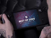 La lista de los 12 primeros está dominada en su mayoría por juegos indie. En la imagen: Steam Deck con la imagen promocional de Best of 2025. (Fuente de la imagen: Valve)