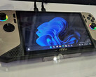 El MSI Claw 8 AI+ visto durante Computex 2024 en Taipei. (Fuente de la imagen: RetroHandhelds)