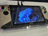 El MSI Claw 8 AI+ visto durante Computex 2024 en Taipei. (Fuente de la imagen: RetroHandhelds)