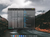 Escritorio de Br OS con una ventana de Terminal (Fuente de la imagen: Br OS)