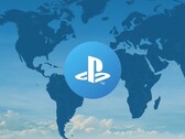 Logotipo de la cuenta de PlayStation que aparece en el mapa del mundo