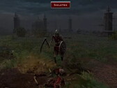 Nos enfrentamos a un esqueleto en Diablo II: Resurrected VR