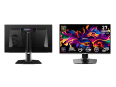 Los monitores para juegos MSI MPG 272URX QD-OLED y MPG 272QR QD-OLED X50 ofrecen frecuencias de refresco de 240Hz y 500Hz respectivamente. (Fuente de la imagen: MSI)