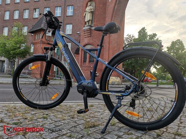 La bicicleta completamente montada