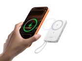 Banco de energía magnético ultrafino MagFlow Air Qi2 de Ugreen