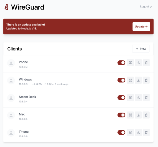 WireGuard Easy ofrece una de las configuraciones VPN más sencillas que le permite acceder a su red doméstica desde cualquier lugar y con cualquier dispositivo. (Fuente de la imagen: Propio)