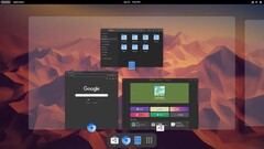 Endless OS 6 utilizando el tema oscuro (Fuente: Endless OS Foundation)