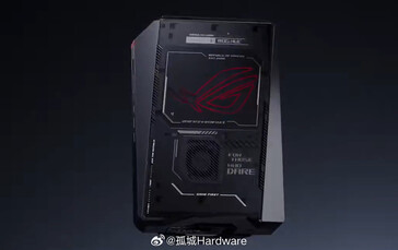 Se filtra el diseño de la próxima generación de Asus ROG NUC (Fuente de la imagen: 孤城Hardware)