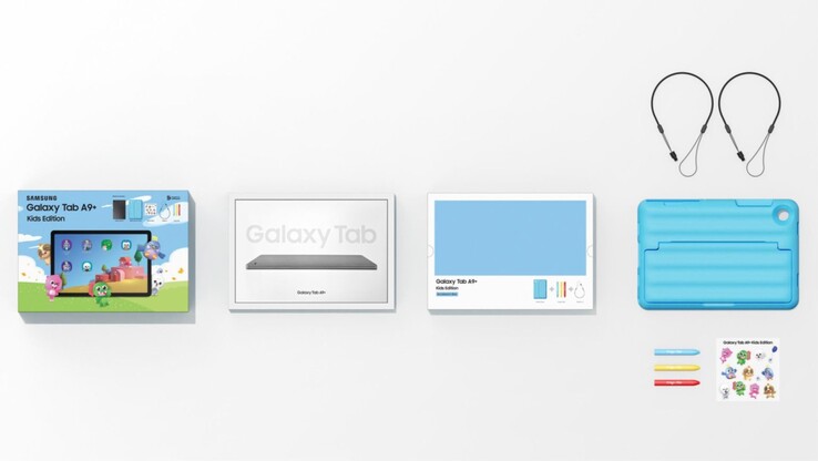 La Galaxy Tab A9+ Kids Edition. (Fuente de la imagen: Samsung)