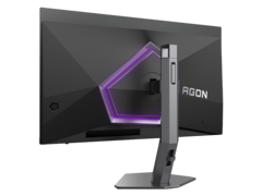 El AOC Agon Pro AG276QSD tiene un tiempo de respuesta ultrarrápido de 0,03 ms, lo que debería ser fantástico para los jugadores. (Fuente de la imagen: AOC)