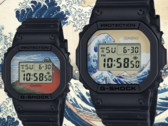 En la imagen, los modelos Casio DW-5600KHG24-1JR (izquierda) y DW-5600KHK24-1JR (derecha) lanzados anteriormente. Los nuevos relojes presentarán obras de arte diferentes a éstas. (Fuente de la imagen: Casio)