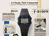 Los nuevos relojes F-B100W de Casio, equipados con Bluetooth, ya están a la venta.
