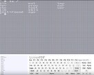 Captura de pantalla de la consola de LinuxPDF ejecutando el comando 'ls' mientras se ejecuta Linux dentro de un archivo PDF. (Fuente de la imagen: Ading2210 en Github)