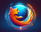 Logotipo futurista del navegador Firefox (Fuente: imagen generada por DALL-E 3)