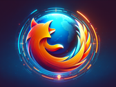 Logotipo futurista del navegador Firefox (Fuente: imagen generada por DALL-E 3)