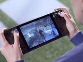 Se muestra el dispositivo portátil de juego económico Steam Deck LCD (Fuente de la imagen: captura de pantalla, Valve YouTube)