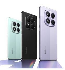 Selección de colores de la Redmi Note 14 Pro 5G