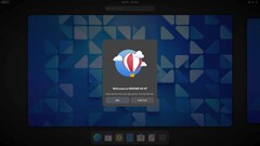 Pantalla de bienvenida de GNOME 47 Beta (Fuente de la imagen: GNOME Discourse)