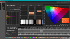 ColorChecker después de la calibración