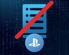 Se muestra un banner sobre la desconexión de los servidores de PSN