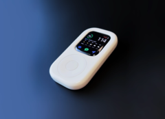 El tinyPod tiene una rueda de desplazamiento táctil con componentes mecanizados que funcionan con la corona del Apple Watch (Fuente: tinyPod) 